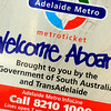 SmugMug > keywords > poster > Sign on Adelaide, Australia bus.
